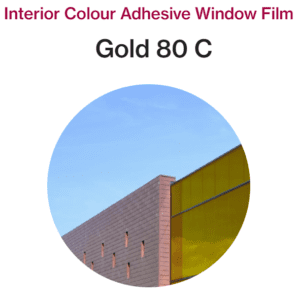 Дзеркальна плівка на вікна Solar Screen Gold 80C