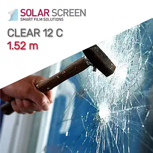 Захисна плівка на вікна Solar Screen Clear 12 C прозора