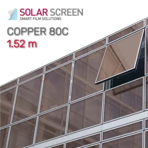 Дзеркальна плівка на вікна Solar Screen Copper 80C — плівка від сонця