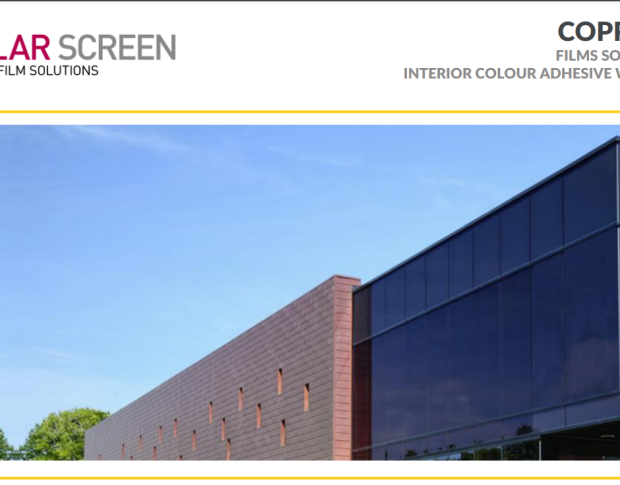 Pvinnn Solar Screen Copper 50 C — дзеркальна плівка на вікна від сонця з мідним відтінком, бронеплівка для захисту та приватності