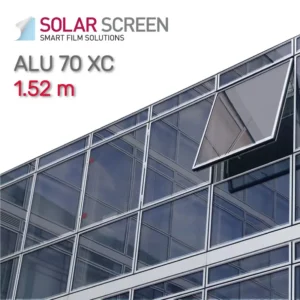 дзеркальна плівка на вікна Solar Screen ALU 70 XC