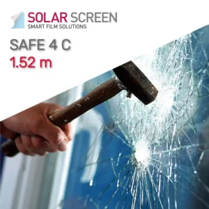 плівка на вікна SAFE 4 C — дзеркальна плівка та бронеплівка від сонця